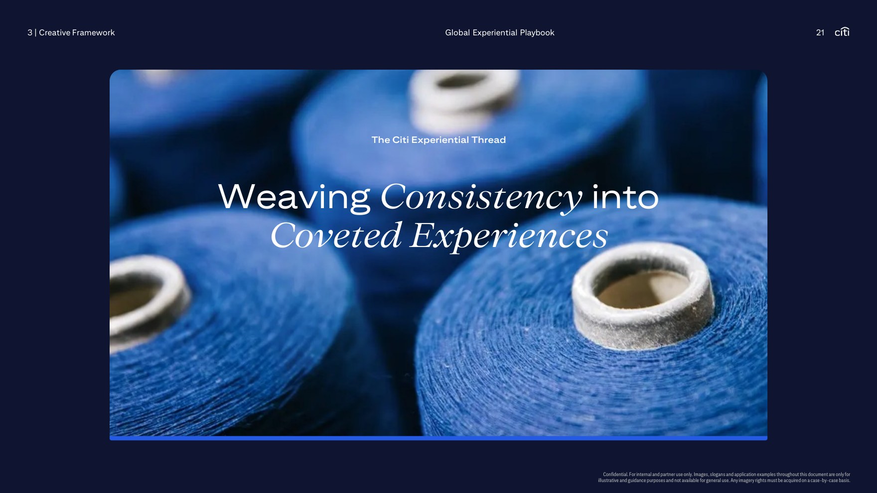 Weaving consistency into coveted experiences